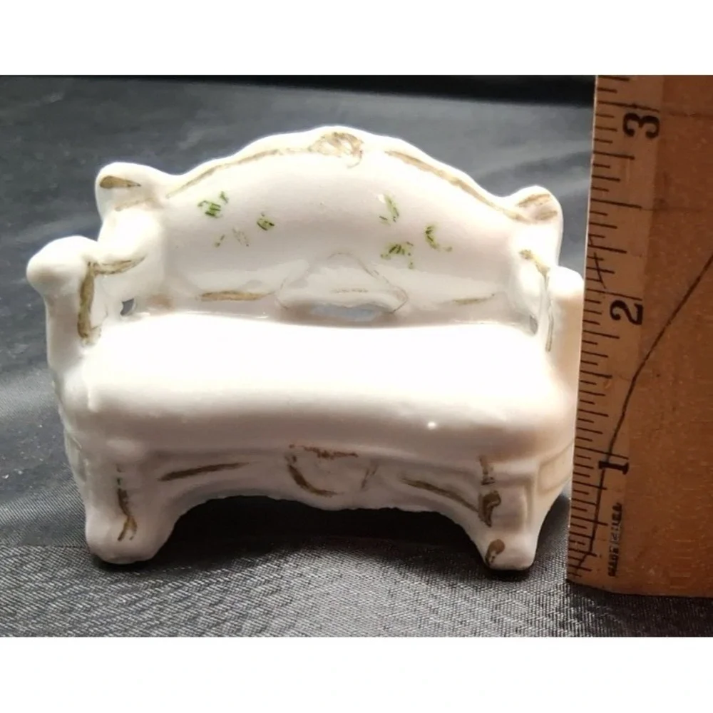 Chest of Drawers Triket box with couch both porcelain made in Germany